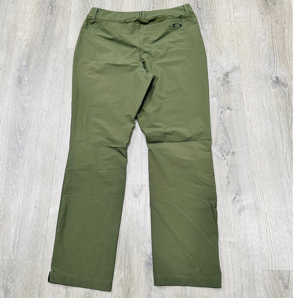Oakley Pants Men's 32x30 Olive Green Technical Outdoor Articulated Knee Pants - Picture 3 of 16